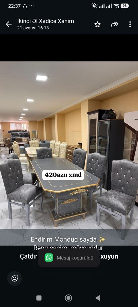 Endirim Məhdud sayda Rəng seçimi mövcuddur Çatdırılma pulsuz — Bakı