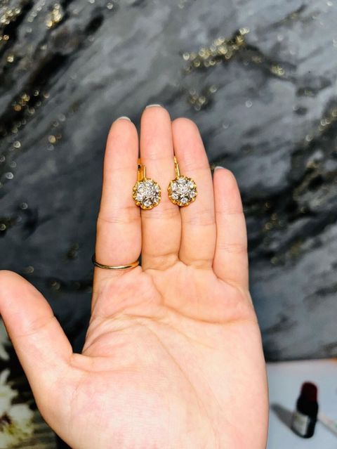 Sırğa, 750 Əyar, 8 g — Xırdalan