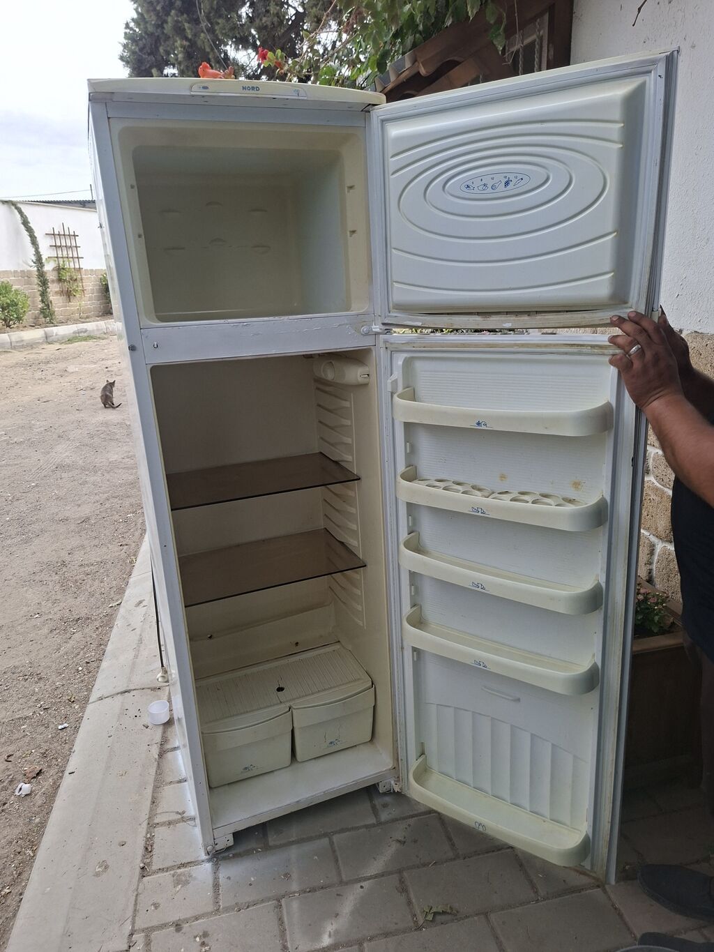 İşlənmiş 2 qapılı Nord Soyuducu Satılır, rəng - Ağ — Soyuducular, Bakı (2)