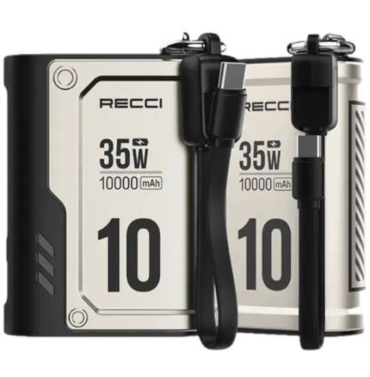 Recci RPB-P57 10000 mAh Black — Bakı