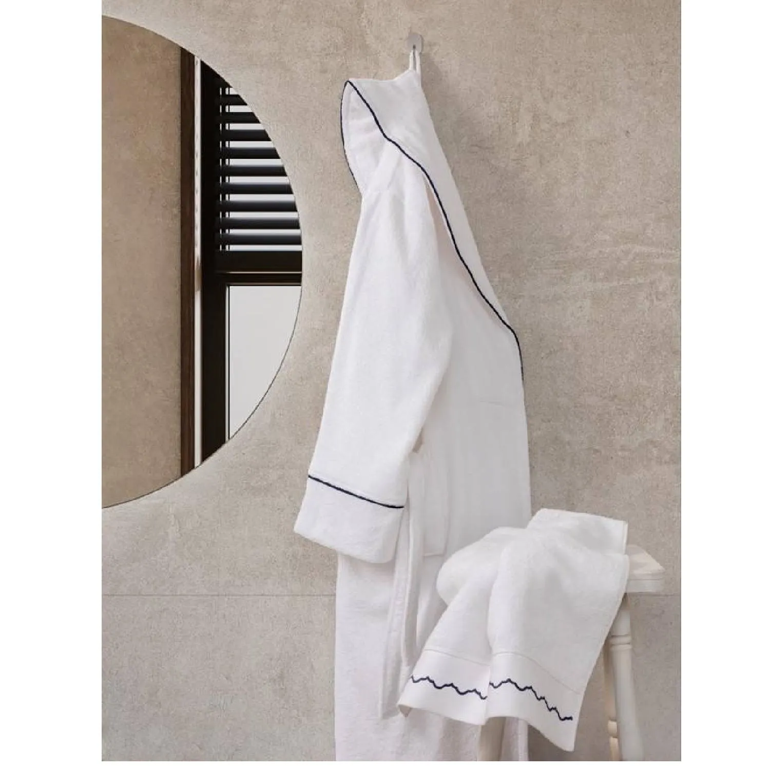 Kişi üçün xalat və dəsmal dəsti Cotton Box Josina M/L - XL (8680108077207) — Bakı