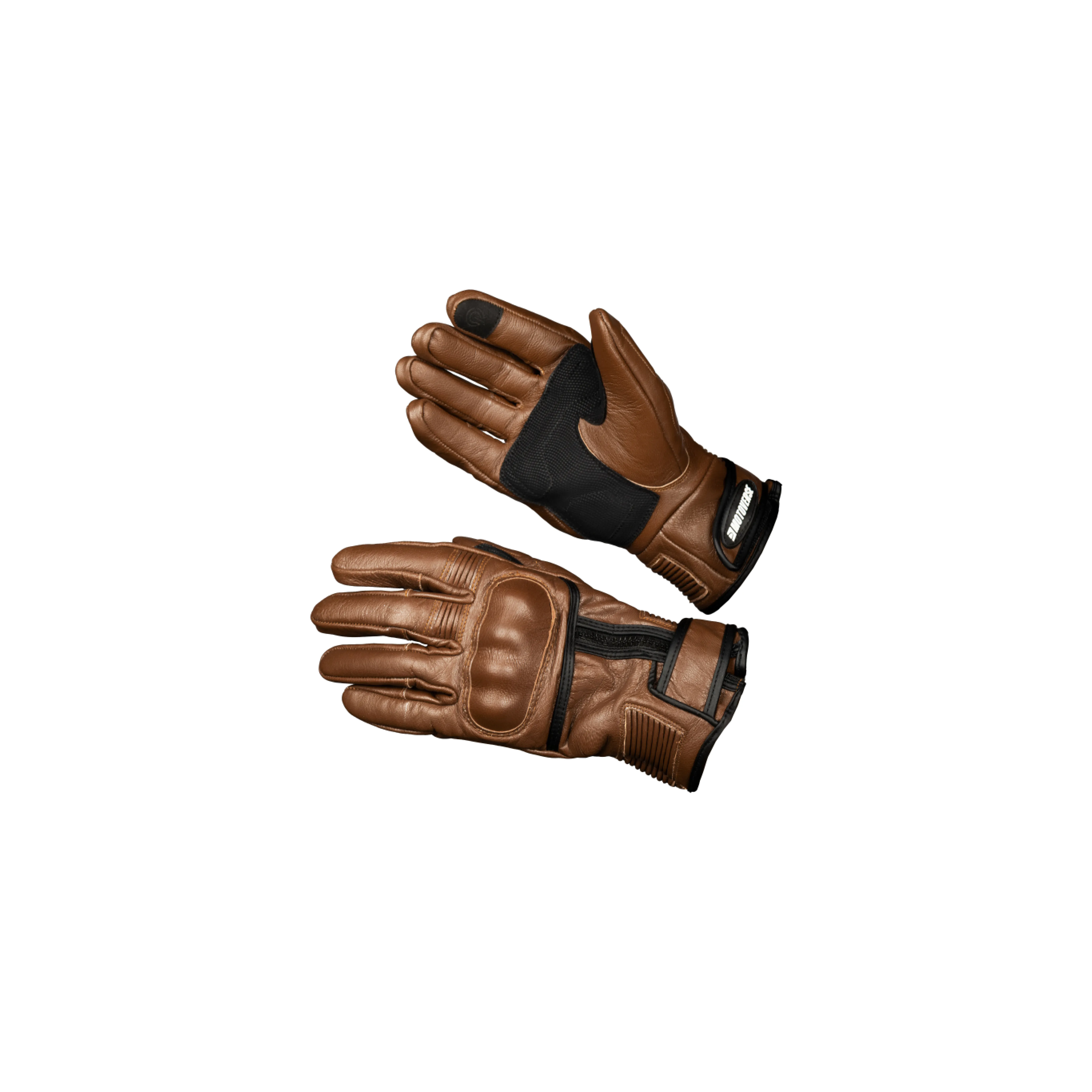 Əlcək Motoverse Road Kevlar, dəri, Brown (XXL) — Мотоэкипировка
