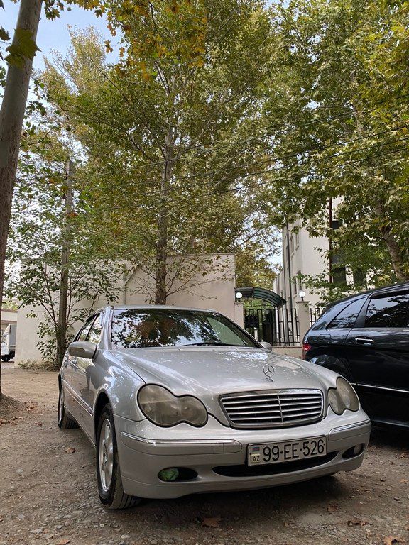 Mercedes C 200, 2.2 L, 2000 il, 658 432 km — Avtomobillər, Mingəçevir (3)