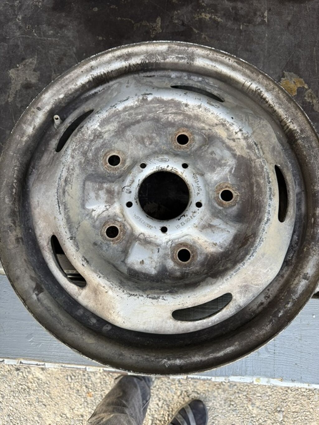 Tək disk – dəmir (polad) materialdan. Xüsusiyyətlər: - 5 bolt — Avto, Bakı (2)