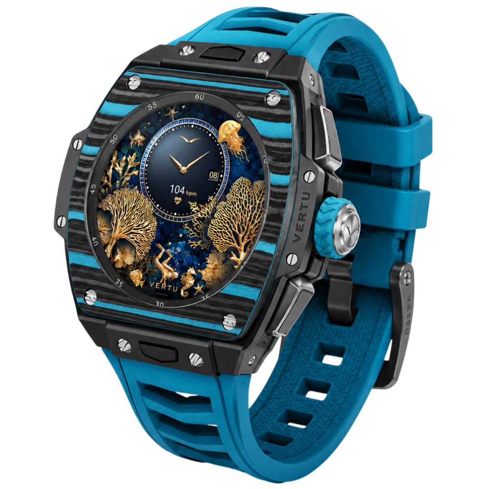 Smart saat Vertu Grand Watch S1 WS1-T-BB11-C-HW-017 Black,Blue — Uşaq smart saatları, Bakı (2)