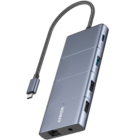 Ötürücü Anker 565 Usb-c Hub 11 in 1 A8388 A83880A1 Gray — Bakı