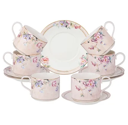 Çay dəsti Lefard Romance 6 nəfərlik 12 parça 300 ml (590-473) — Bakı