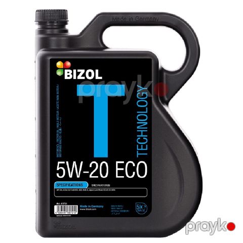 Mühərrik yağı Bizol Eco Technology 5W-20 5 lt — Bakı