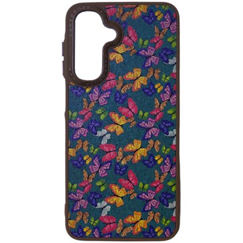 Samsung Galaxy A26 case Green&Butterflies — Bakı