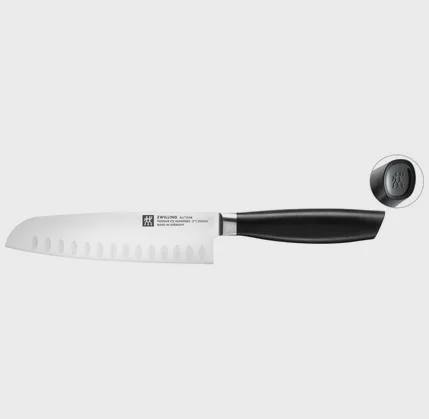 Bıçaq Zwilling Star Santoku 18 sm black — Пышақтар және турайтын тақталар