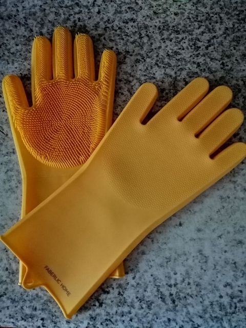 Silikon təmizləmə əlcəkləri – Faberlic Home - Material: qalın — Bakı