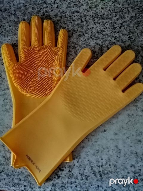 Silikon təmizləmə əlcəkləri – Faberlic Home - Material: qalın — Bakı