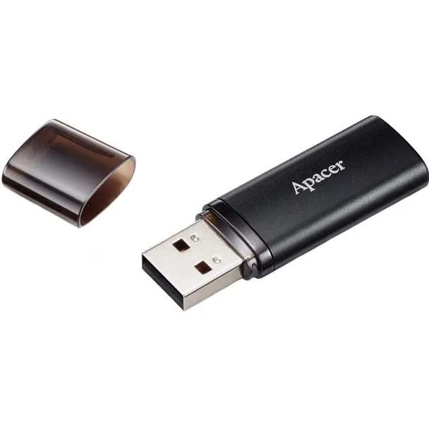 Fleş toplayıcı Apacer USB 3.2 Gen 1 Flash Drive AH25B 32GB Black RP — Bakı