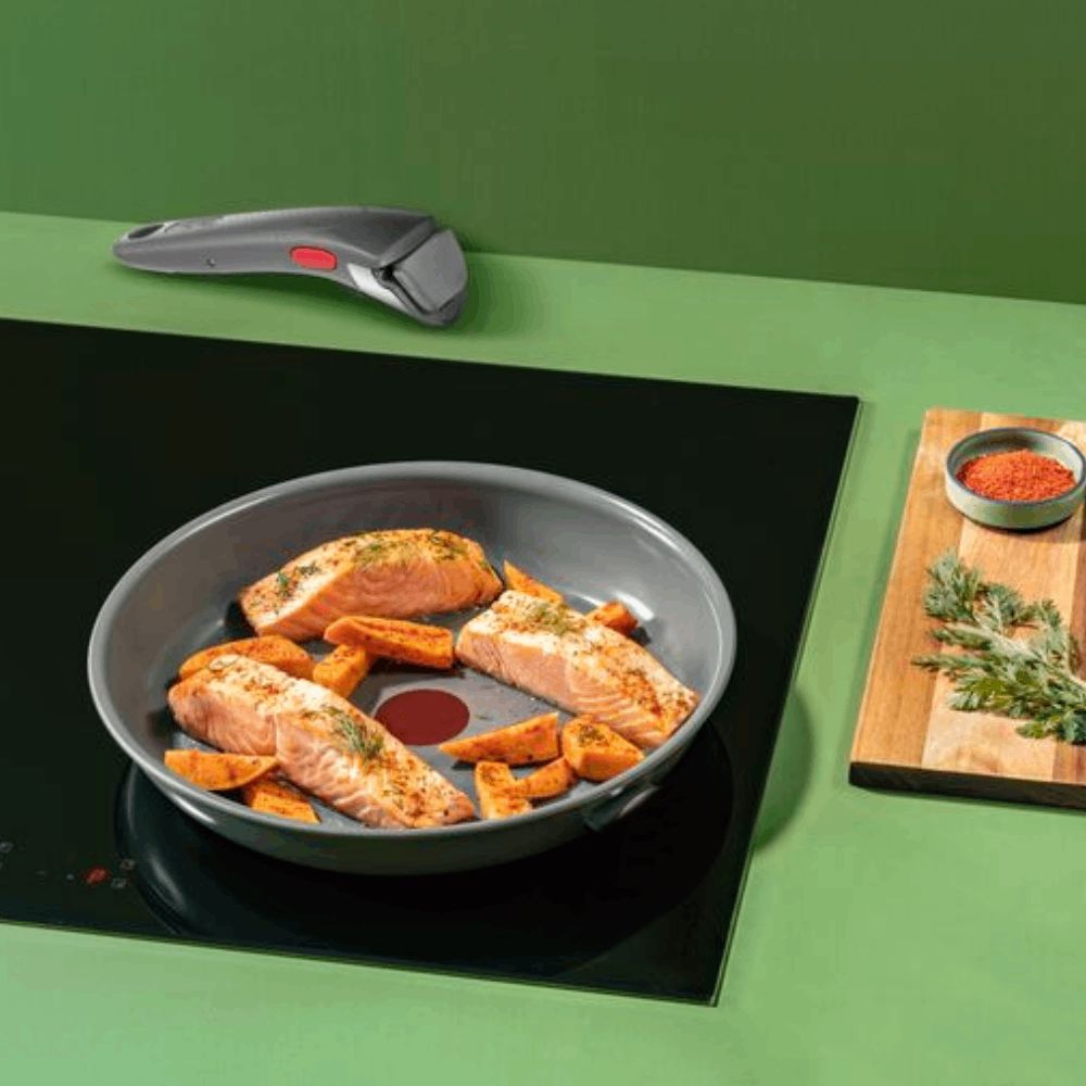 Tava və qazan dəsti Tefal Ingenio Ceramic Renew 11 parça 2100129672 — Bişirmə qabları, Bakı (5)