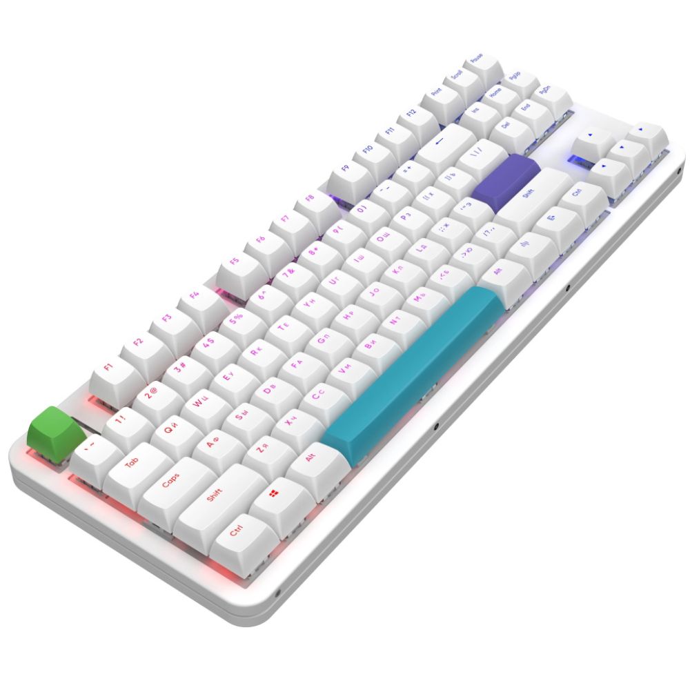 Klaviatura Red Square Alumix TKL Simple G3MS Amber RSQ-20050 White — Klaviaturalar və siçanlar, Bakı (3)