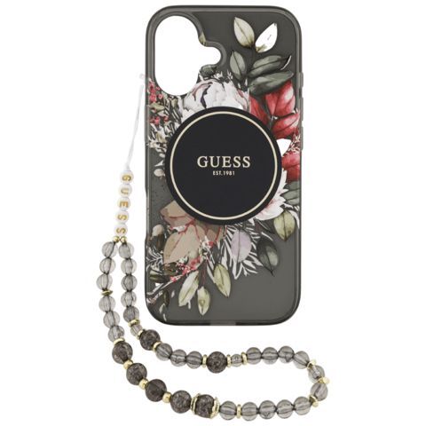 Qoruyucu örtük Guess iPhone 17 W/MagSafe GUHMP17SHFWBRCESK Black — Bakı