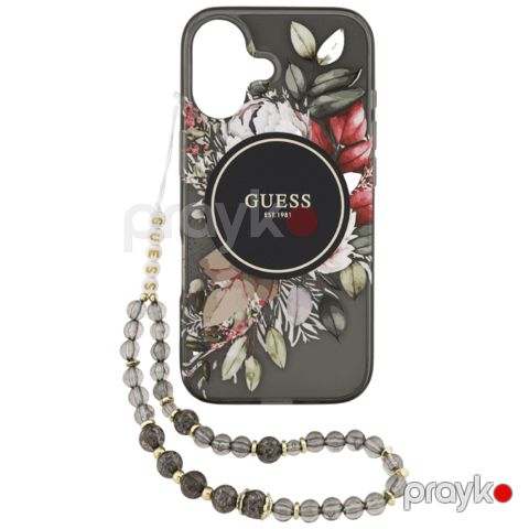 Qoruyucu örtük Guess iPhone 17 W/MagSafe GUHMP17SHFWBRCESK Black — Bakı