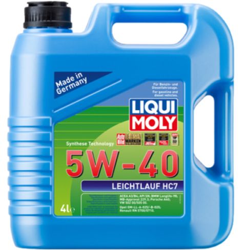 Avtomobil mühərrik yağı Liqui Moly Leichtlauf HC7 5W-40 4L (1382) — Bakı