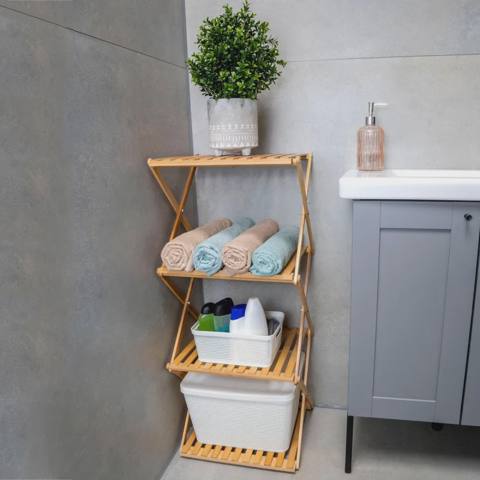 Hamam rəfi Alpina 40x33,5x93,5 sm — Saklama ve düzenleme