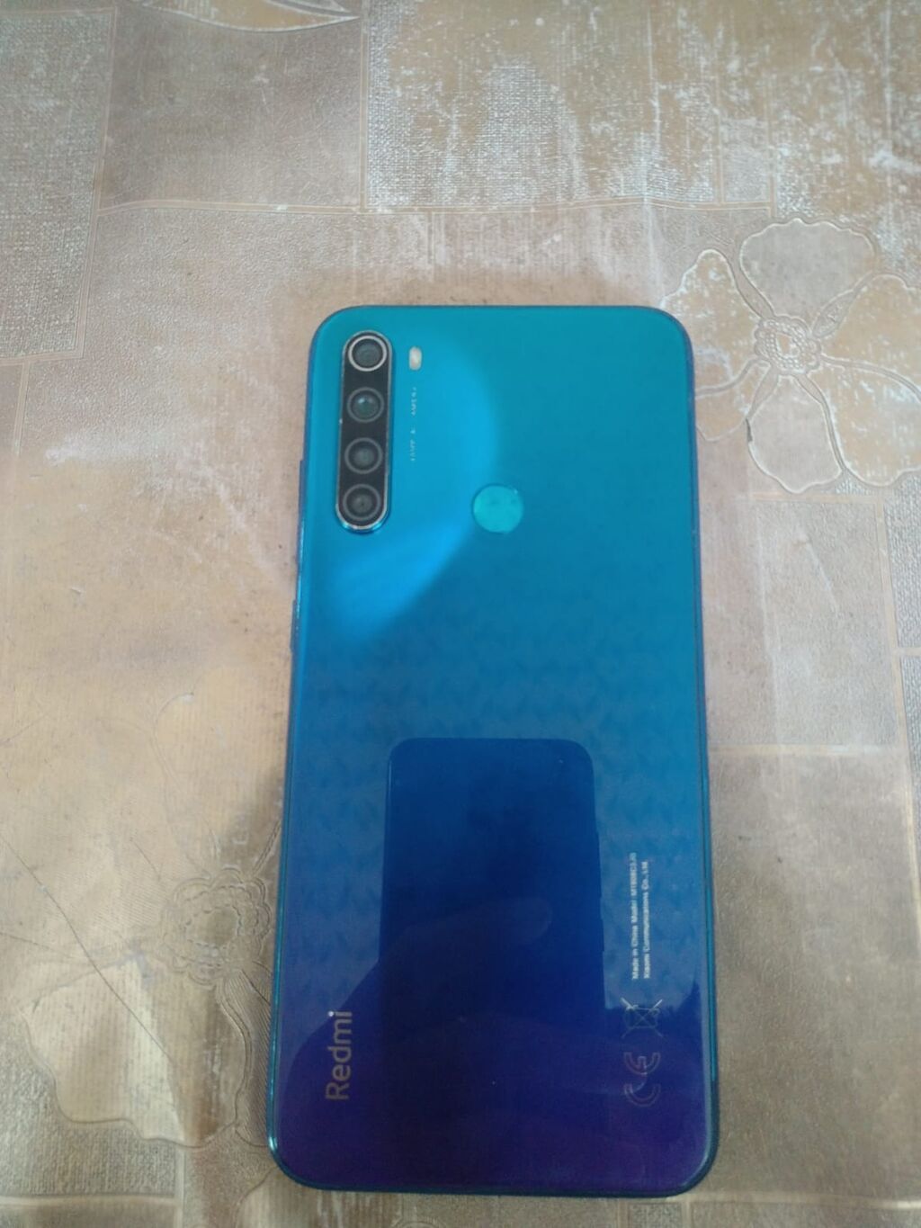Xiaomi Mi 8, rəng - Mavi, Barmaq izi — Xiaomi, Ağdaş (2)