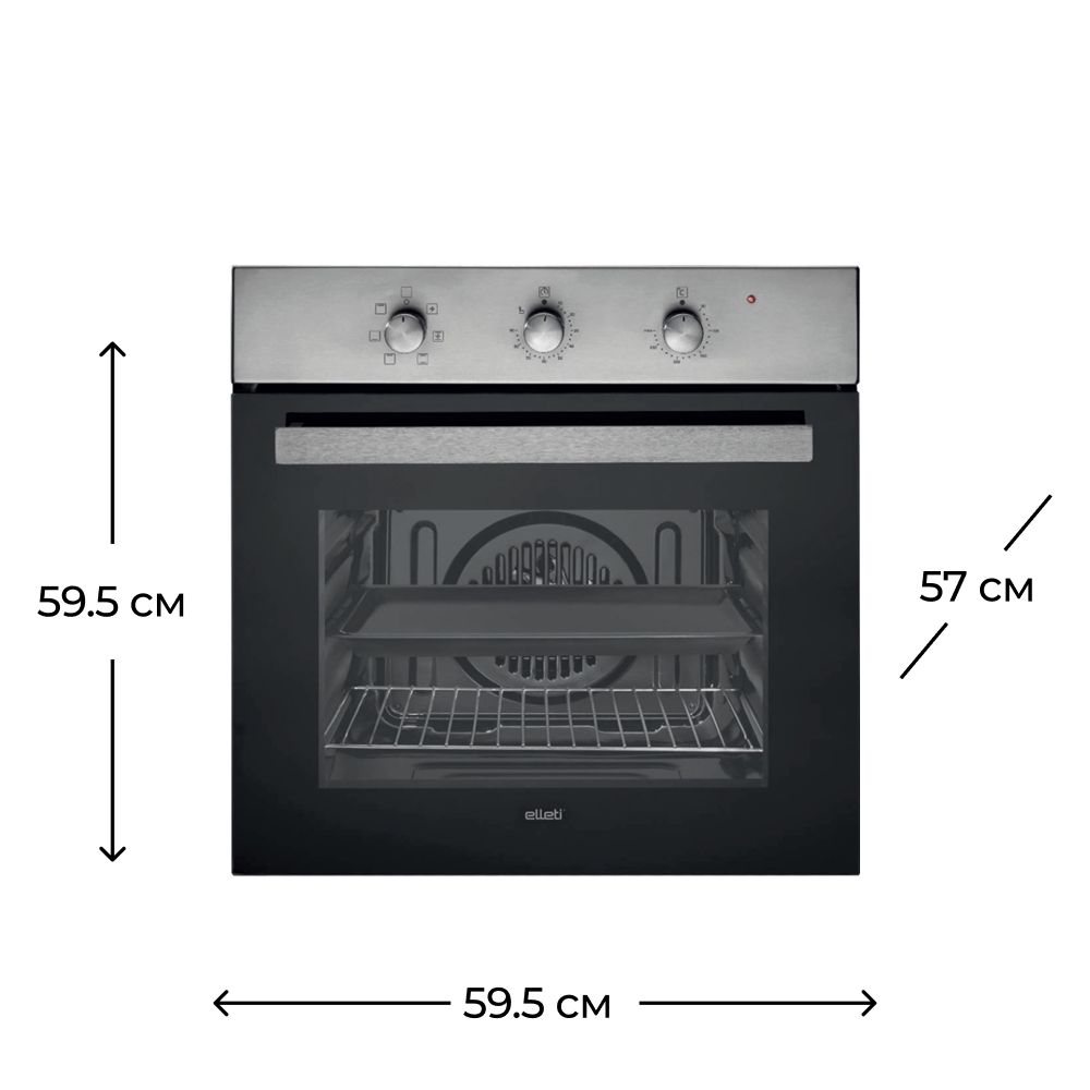 Soba Elleti AO 2160 B60 — Fırın kamerası, Bakı (3)