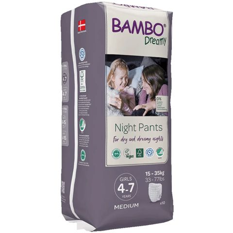 Uşaqlar üçün tuman bezləri Bambo Dreamy 4-7 10 ədəd 1000018874 — Bakı
