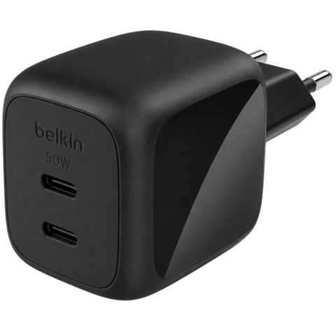 Adapter Belkin 50W USB Type-C WCH019KQBK Black — Bakı