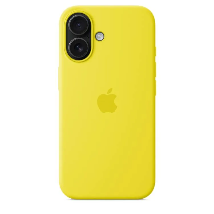 Çexol Apple iPhone 16 Plus Silicone Case with MagSafe - Star Fruit (MYYG3ZM/A) — Bakı