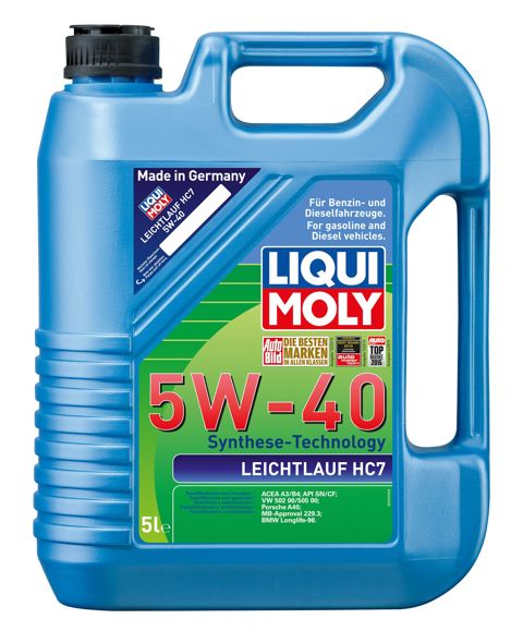 Mühərrik yağı Liqui Moly Leichtlauf HC7 5W-40 (1347/2309) — Bakı