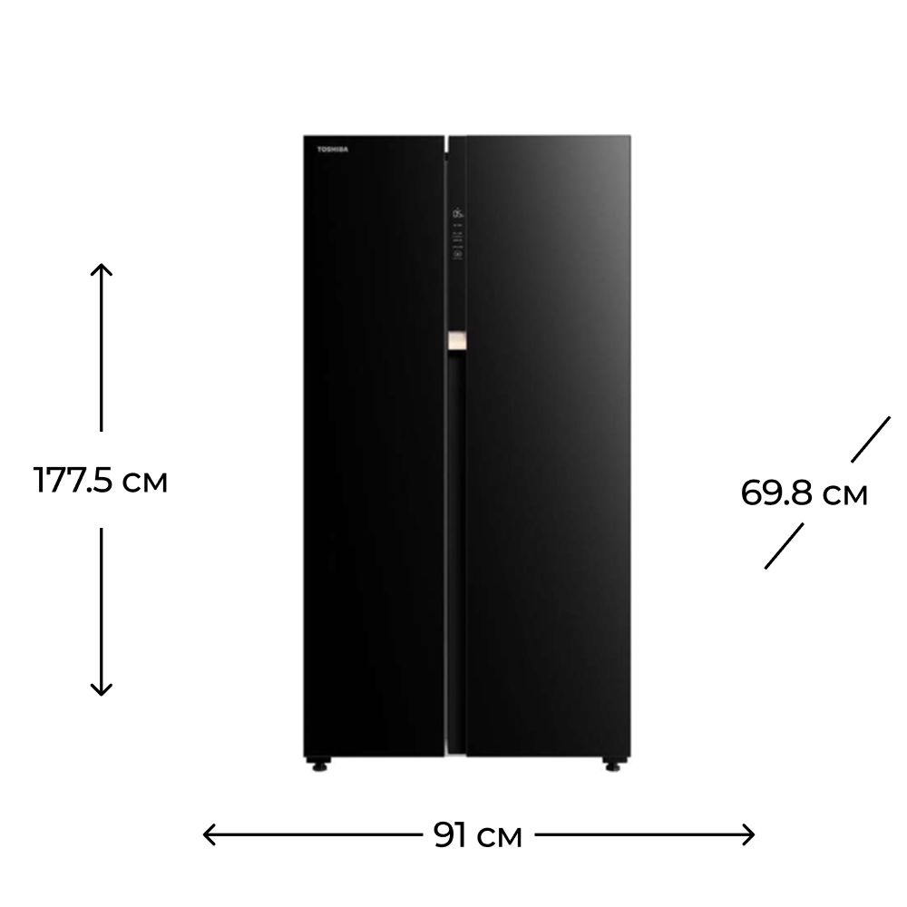 Soyuducu Toshiba GR-RS780WI-PGJ(22) — Soyuducular, Bakı (5)