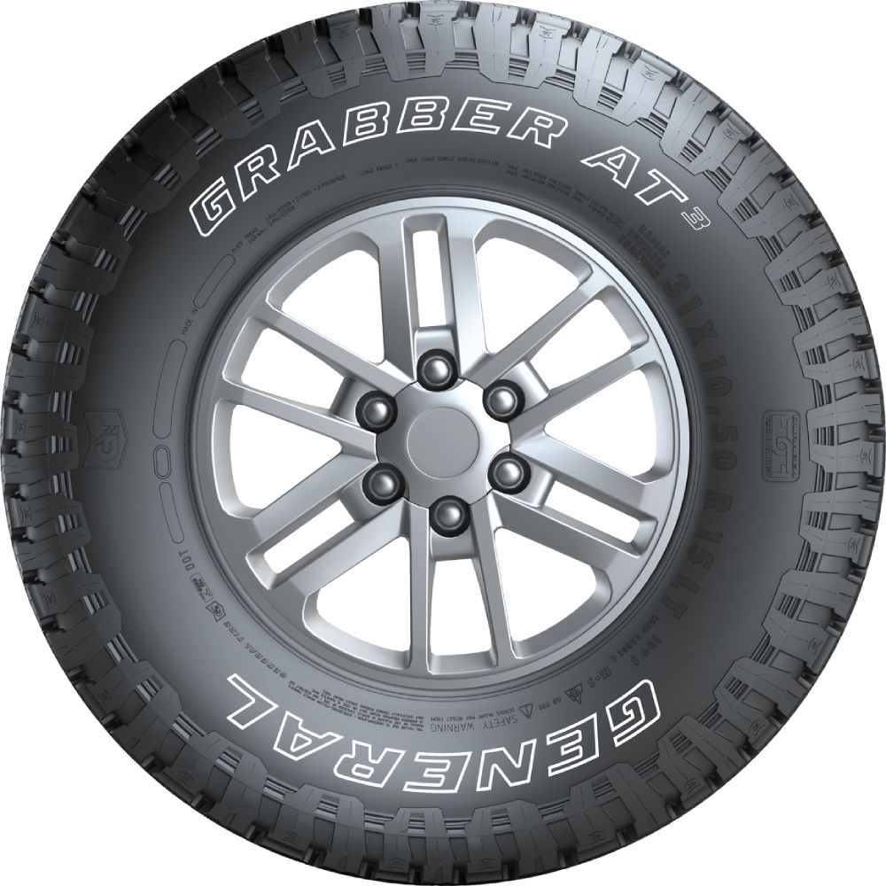 Avtomobil təkəri General Tire Grabber AT3 114/110S 255/65R17 (4506930000) — Təkərlər, Bakı (3)
