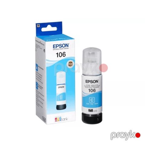 Kartric Epson 106 Ecotank Cy İnk Bottle / Blue (C13T00R240) — Bakı