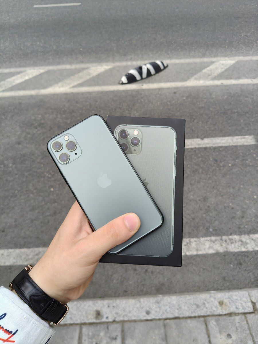 Apple iPhone 11 Pro Midnight Green 256GB/4GB — Smartfonlar, Bakı
