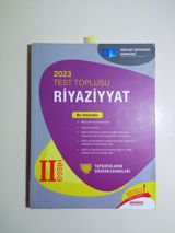 Test toplusu Riyaziyyat 2023 2-ci hissə — İkinci əl kitablar