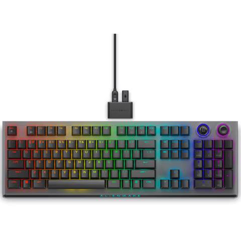 Oyun klaviaturası Alienware Tri-mode AW920K Dark Side Of The Moon / 545-BBFL — Kontakt Home — Keyboards & Mice