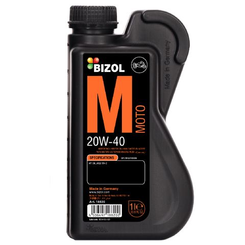 Motosiklet mühərrik yağı Bizol Moto 20W-40 1 lt — Bakı