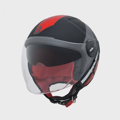 Dəbilqə aprılıa a-jet kırmızı sıyah s — Moto ekipirovka