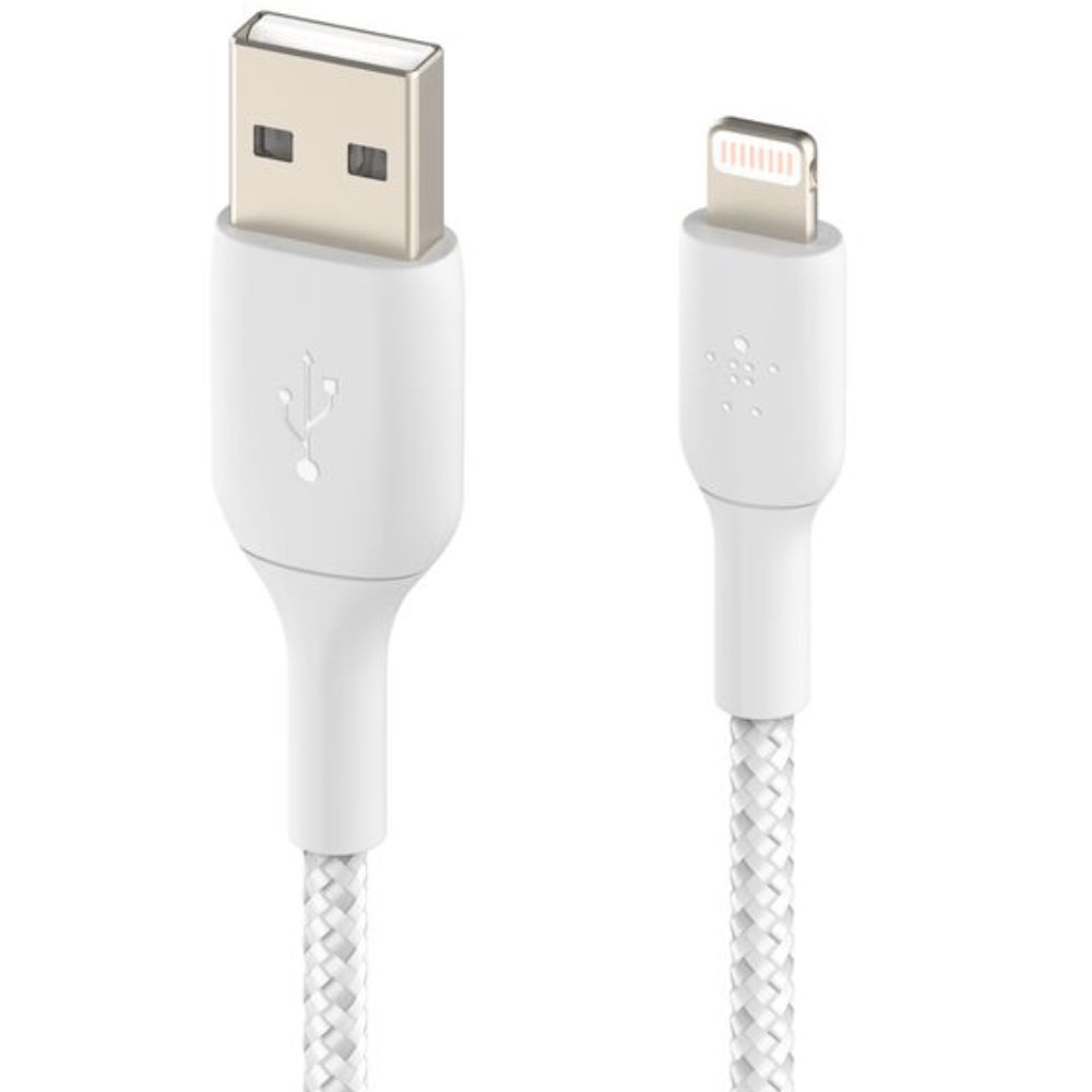 Naqil Belkin Lightning to USB Type-A CAA002BT2MWH White — Mallar, Bakı (2)