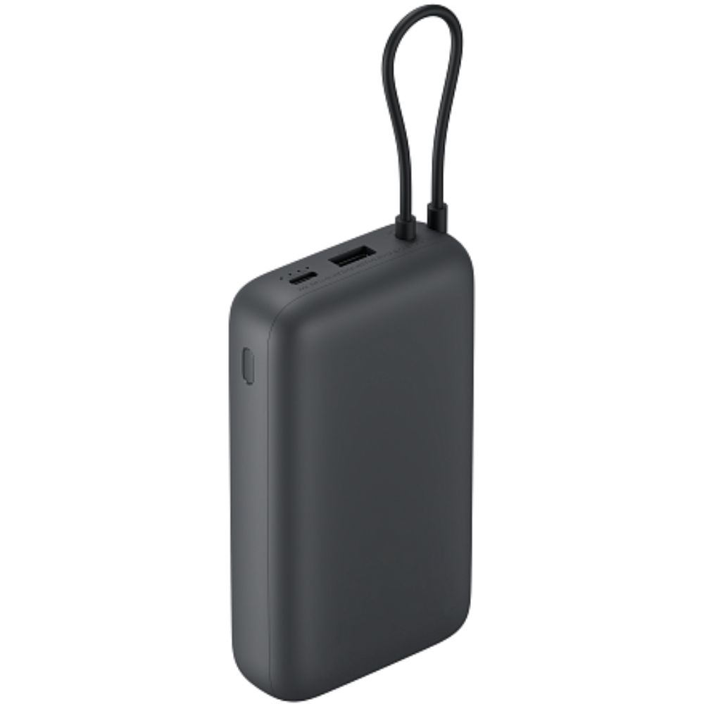 Power Bank Xiaomi 20000 mAh Integrated Cable BHR9740GL Dark Gray — Powerbank-lər, Bakı (2)
