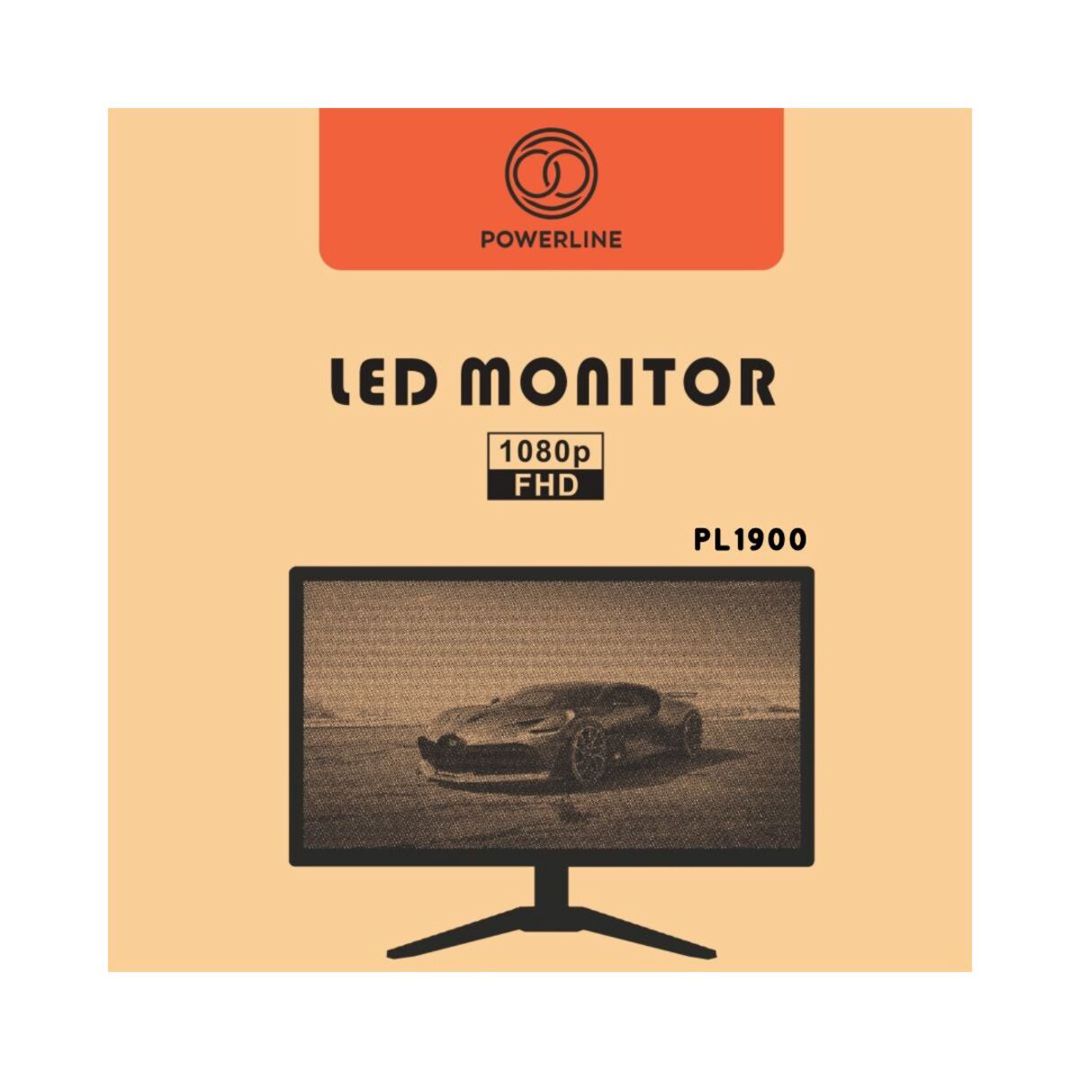 Monitor Powerlıne PL1900 18.5" D-Sub, HDMI, 75Hz — Elektronika, Bakı (2)