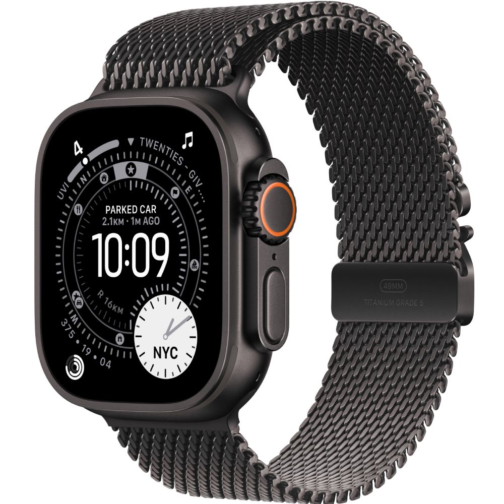 Smart saat Apple Watch Ultra 3 Cellular 49mm MF1Q4QI/A Black Titanium — Uşaq smart saatları, Bakı