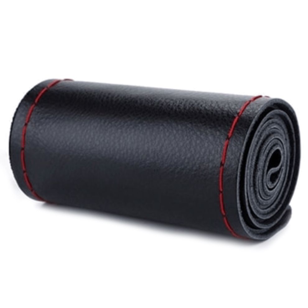 Sükan üçün örtük Nurmani 38 sm Black, Red Thread — Mallar, Bakı (2)