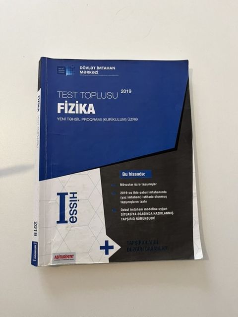 Fizika 11-ci sinif, 2019 il — Mehdiabad