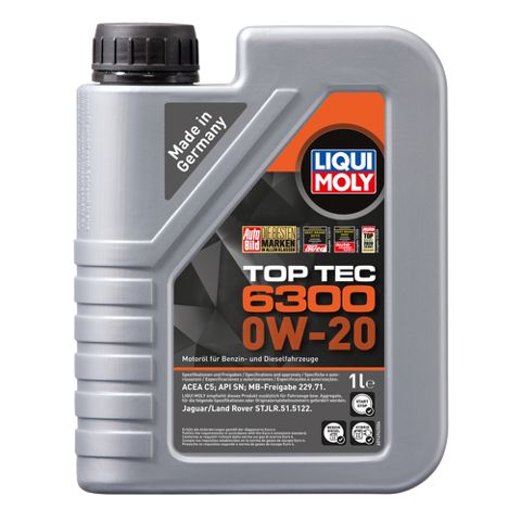 Mühərrik yağı Liqui Moly Top Tec 6300 0W-20 (21216) — Bakı