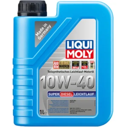 Avtomobil mühərrik yağı Liqui Moly Super Diesel Leichtlauf 10W-40 1L (1434) — Bakı