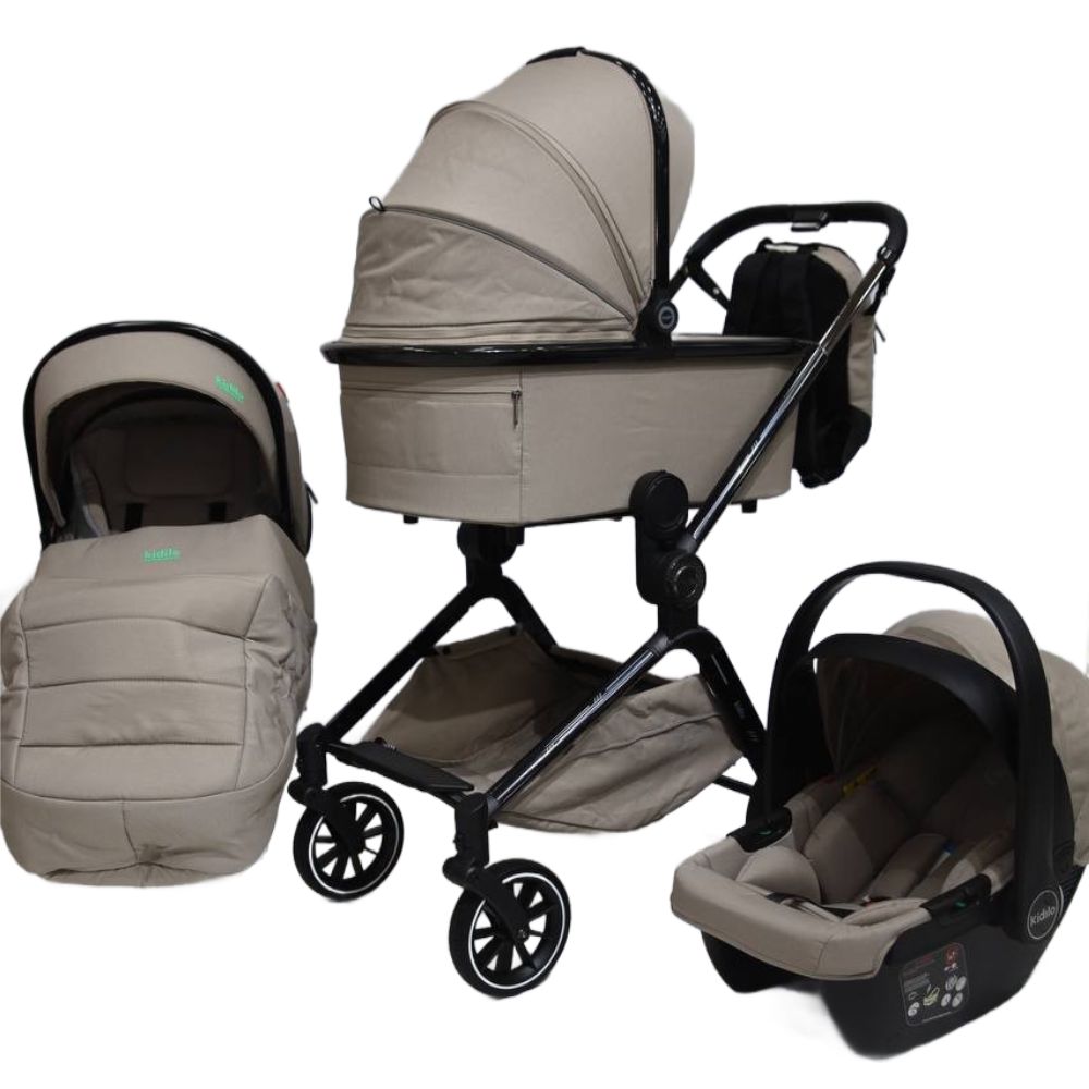 Uşaq arabası Kidilo H9-2 3in1 Beige — Arabalalar və avtokresloları, Bakı (3)