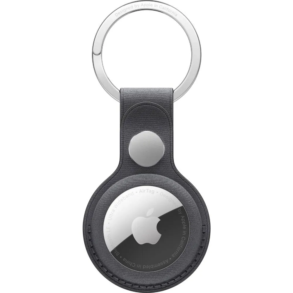 Apple AirTag FineWoven Key Ring Black (MA7G4ZM/A) — Bakı