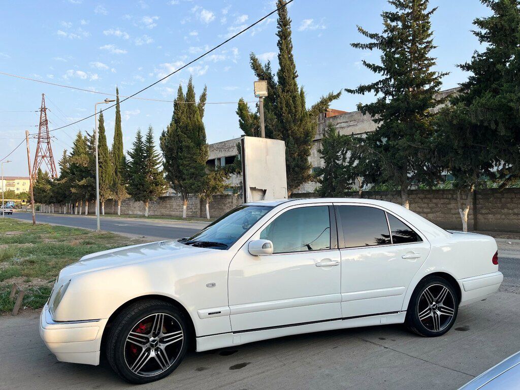 Mercedes E 240, 2.4 L, 1998 il, 489 000 km — Avtomobillər, Salyan (6)