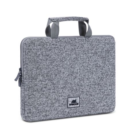 Notbuk üçün çanta Rıvacase 7913 light grey Laptop sleeve 13.3" with handles / 12 — Bakı