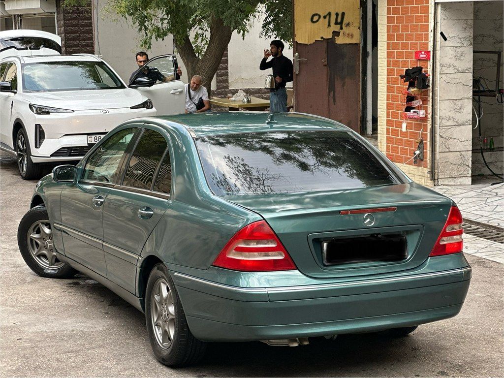 Mercedes C 200, 2.0 L, 2001 il, 254 855 km — Avtomobillər, Bakı (9)